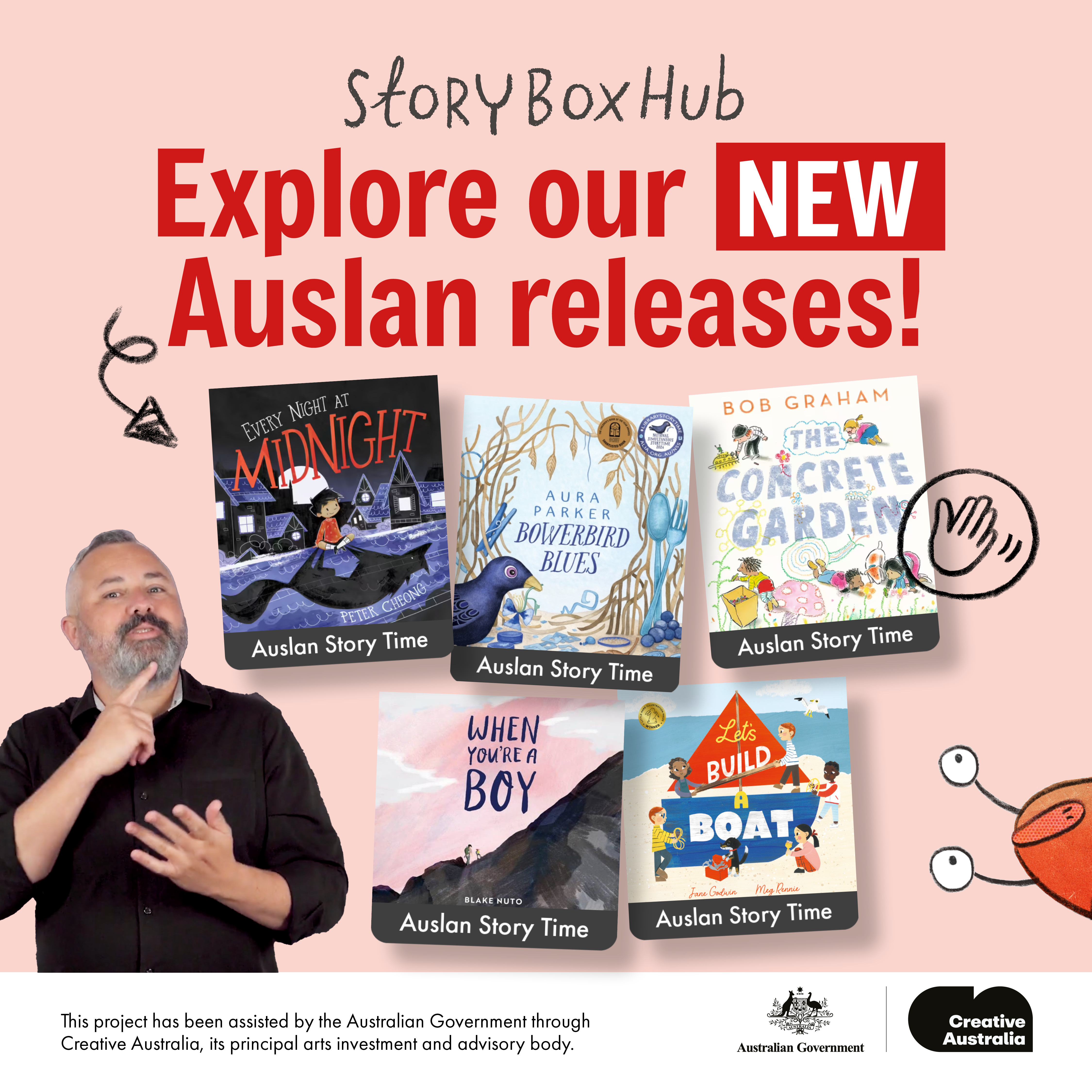 Signing into Stories: New Auslan Translations!