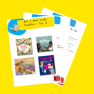 Unit of Work: Families for F-2 students